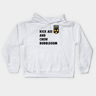 Genesis - Streetwear - kick Ass and chew bubblegum Kids Hoodie